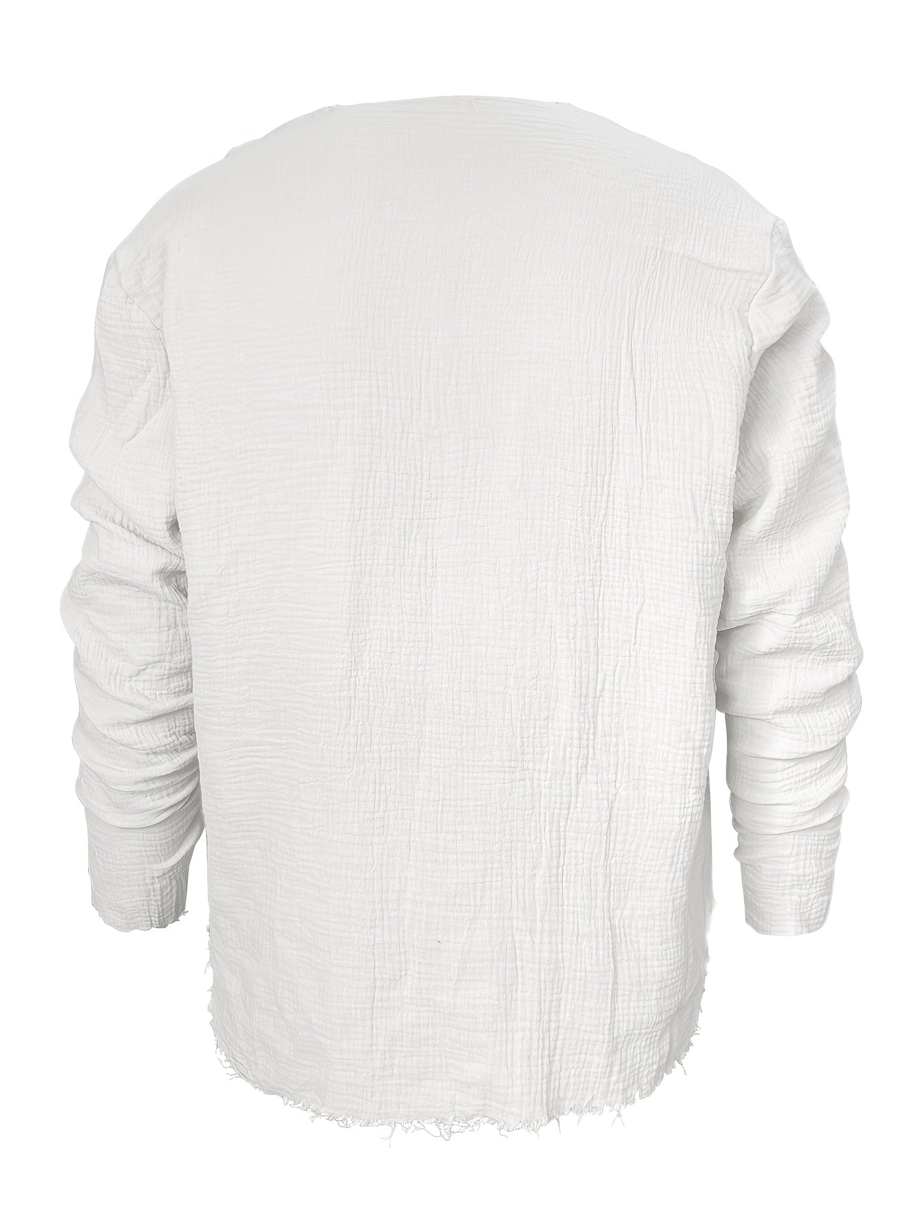 Nicholas | Mid-Length  V-Neck Shirt