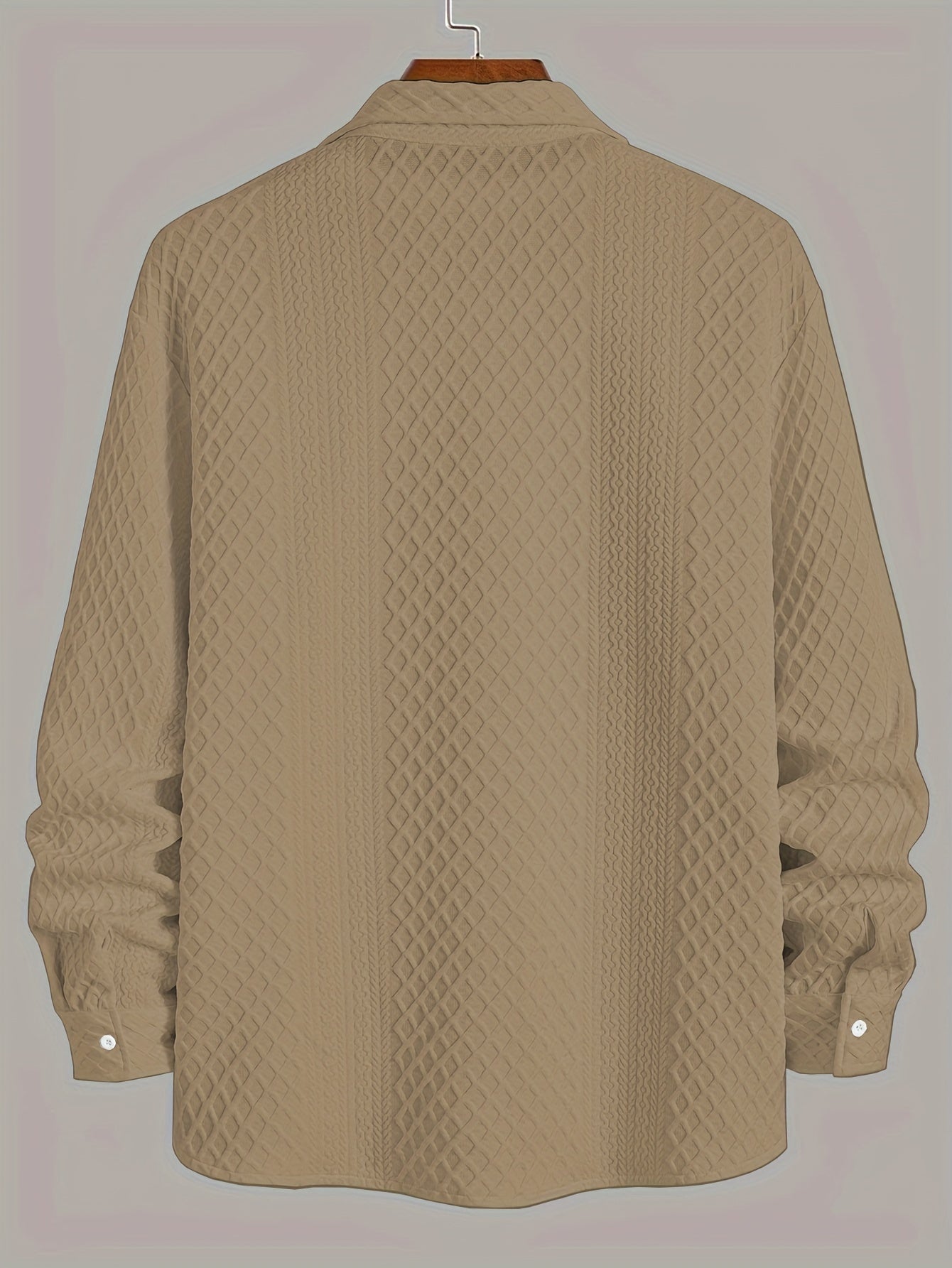 Dustin | Classic Stretch Knit Long Sleeve Shirt