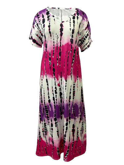 Mabel | Tie Dye Split Dress