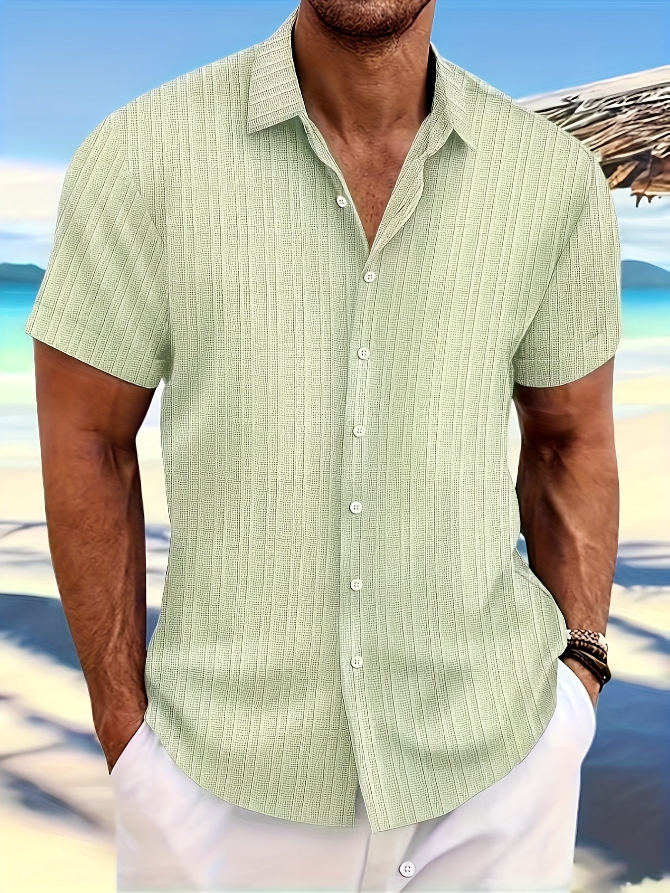 Curtis | Casual Short Sleeve Button Up Shirt