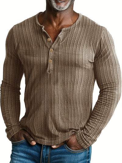 Jack | Classic Knit Henley Shirt