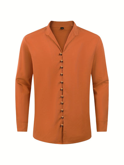 Patrick | Vintage Casual Long Sleeve Shirts