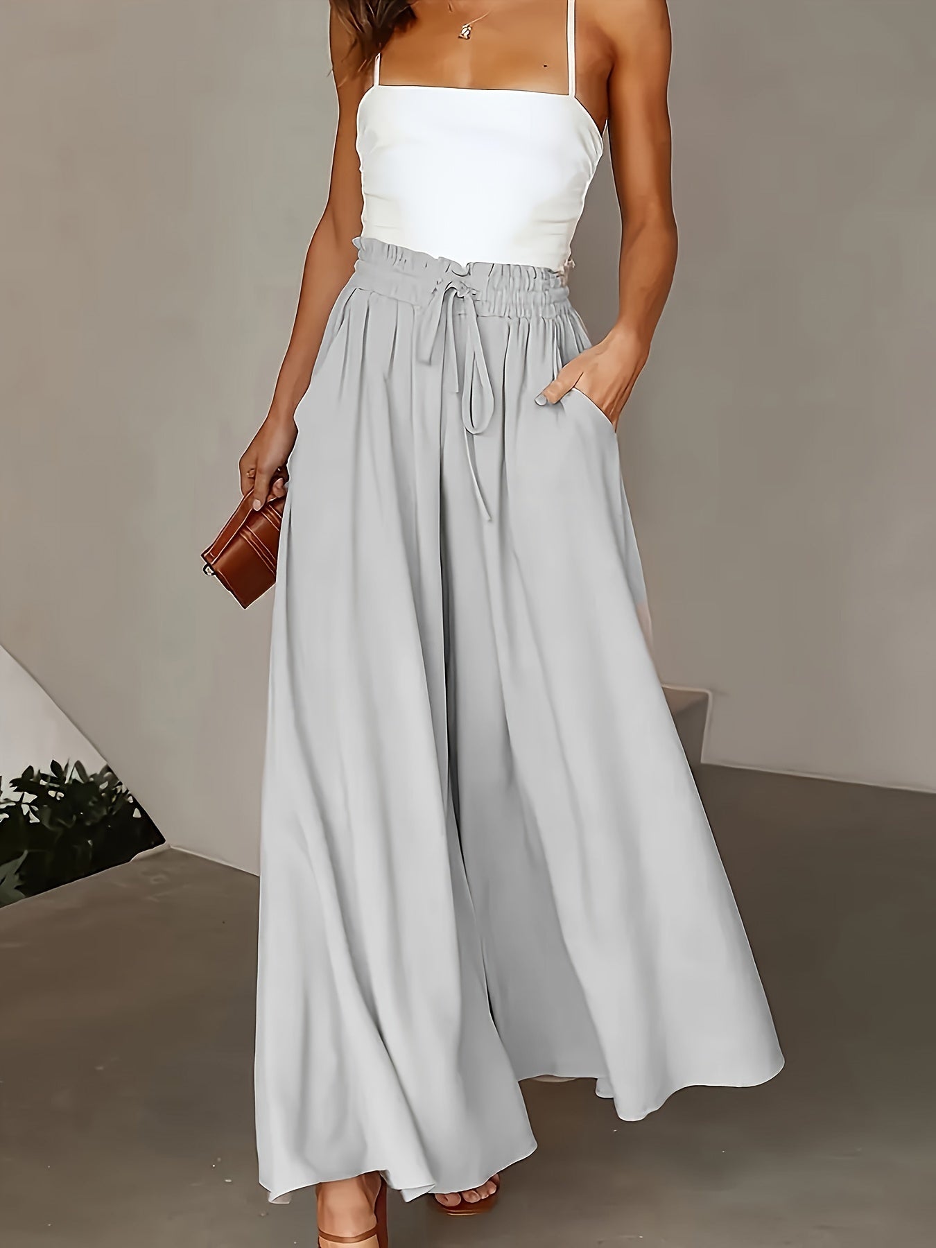 Barbara | Casual Wide Leg Pants