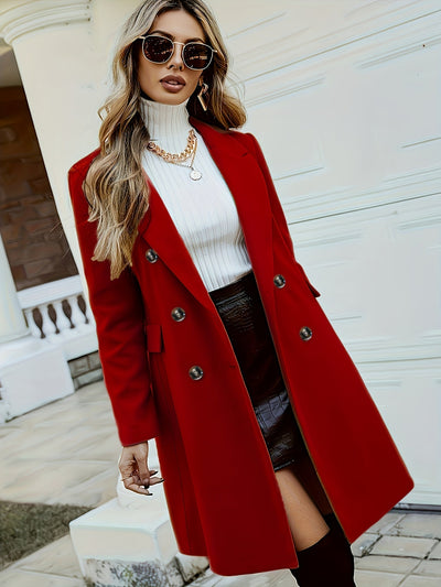 Adalyn | Chic Double-Breasted Coat