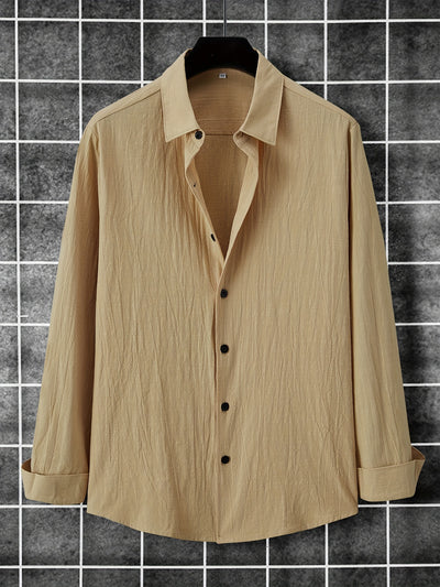 Christian | Casual Long-Sleeve Cotton Shirt