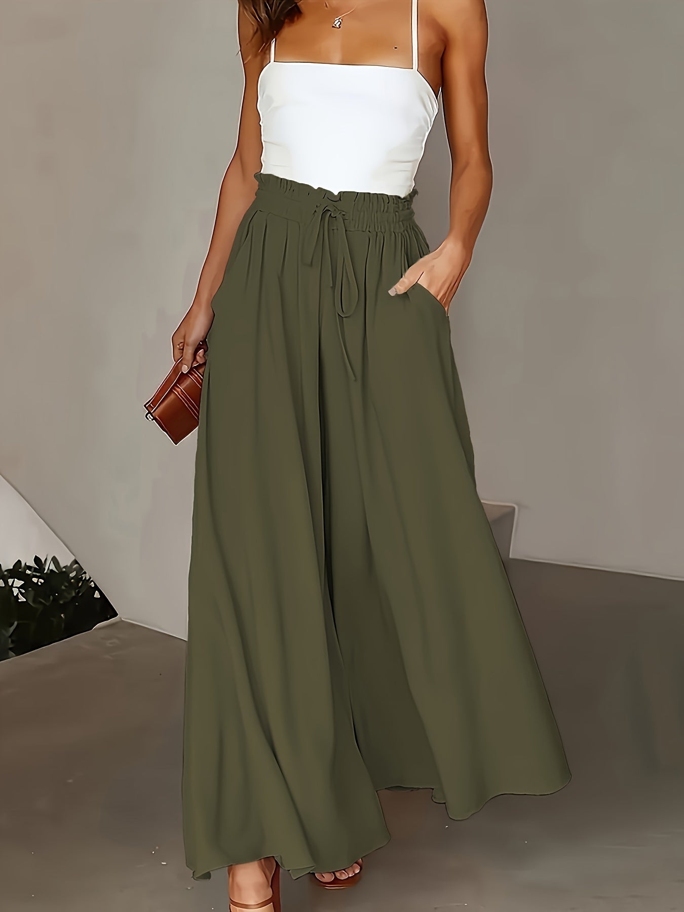 Barbara | Casual Wide Leg Pants