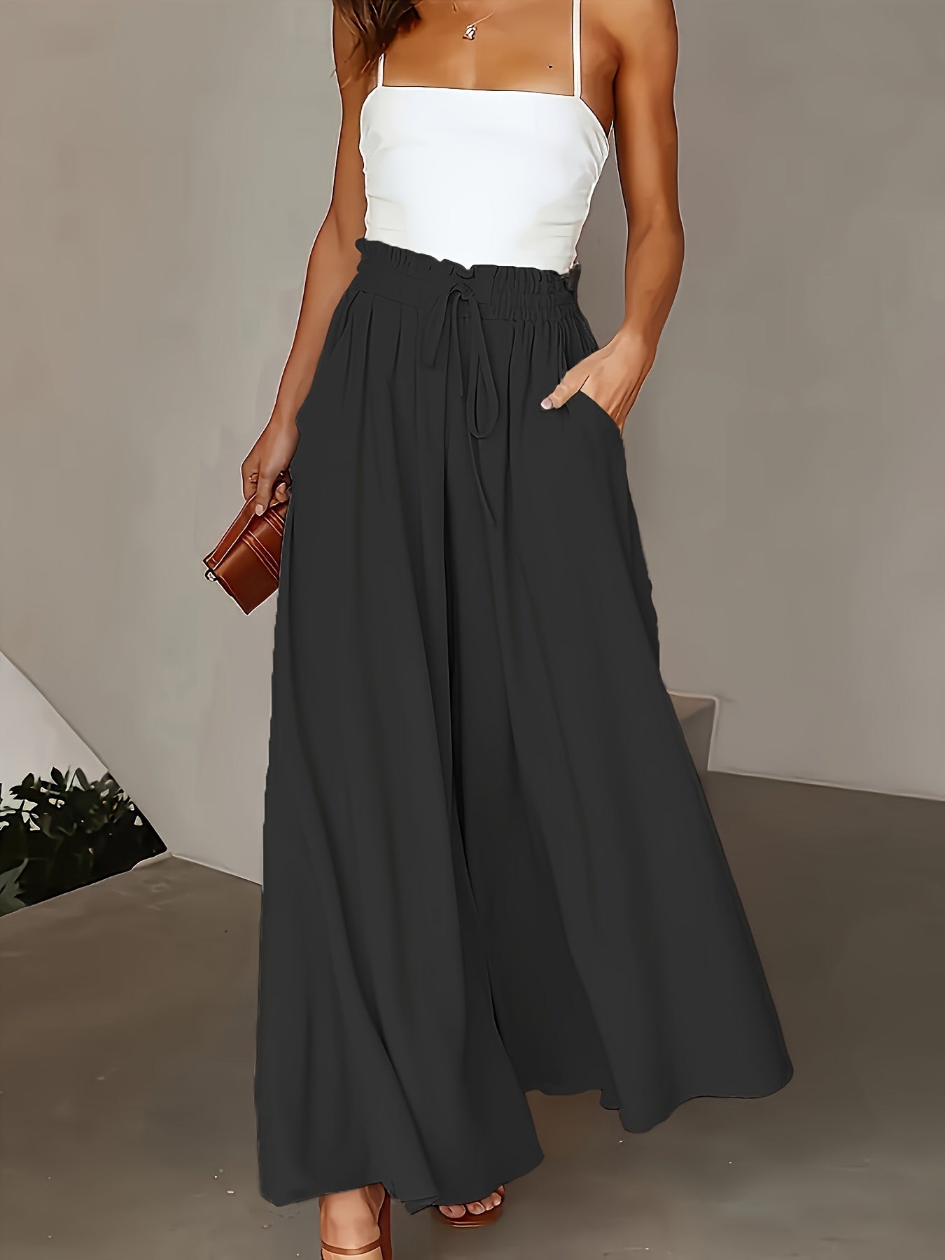 Barbara | Casual Wide Leg Pants