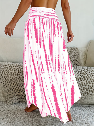 Samantha | Flared Waist Pleated Long Skirt