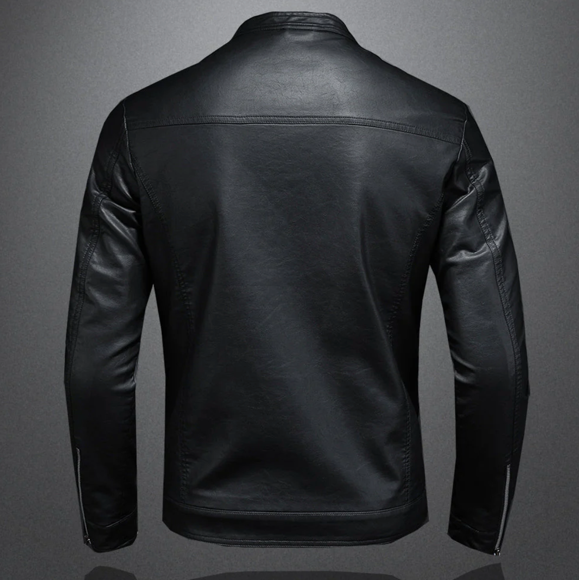 Jasper | PU Leather Biker Jacket