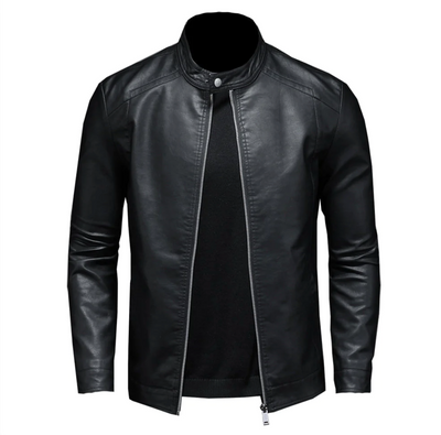 Jasper | PU Leather Biker Jacket