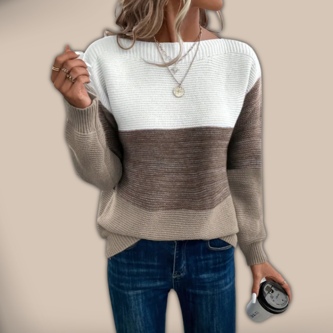 Calista - Elegant Long-Sleeve Sweater