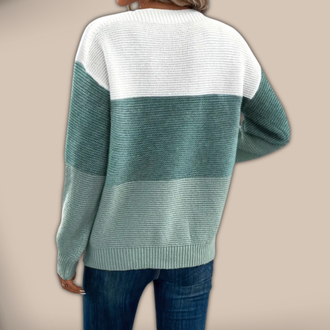 Calista - Elegant Long-Sleeve Sweater