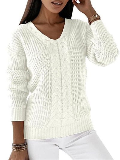 Amanda| Elegant Knitted Sweater