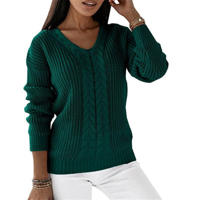 Amanda| Elegant Knitted Sweater