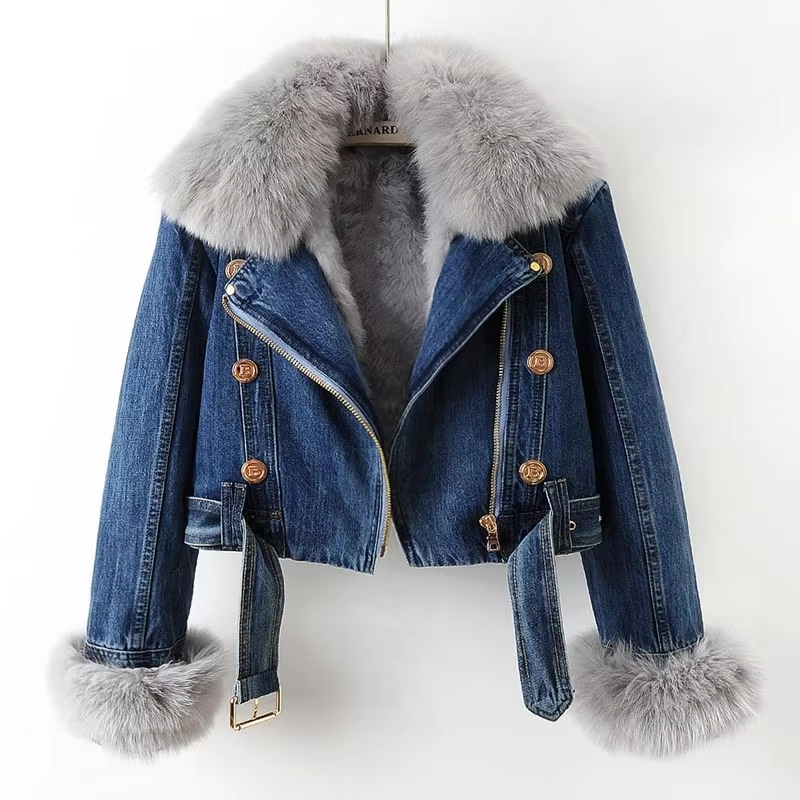 Zanea | Fashion Denim Jacket