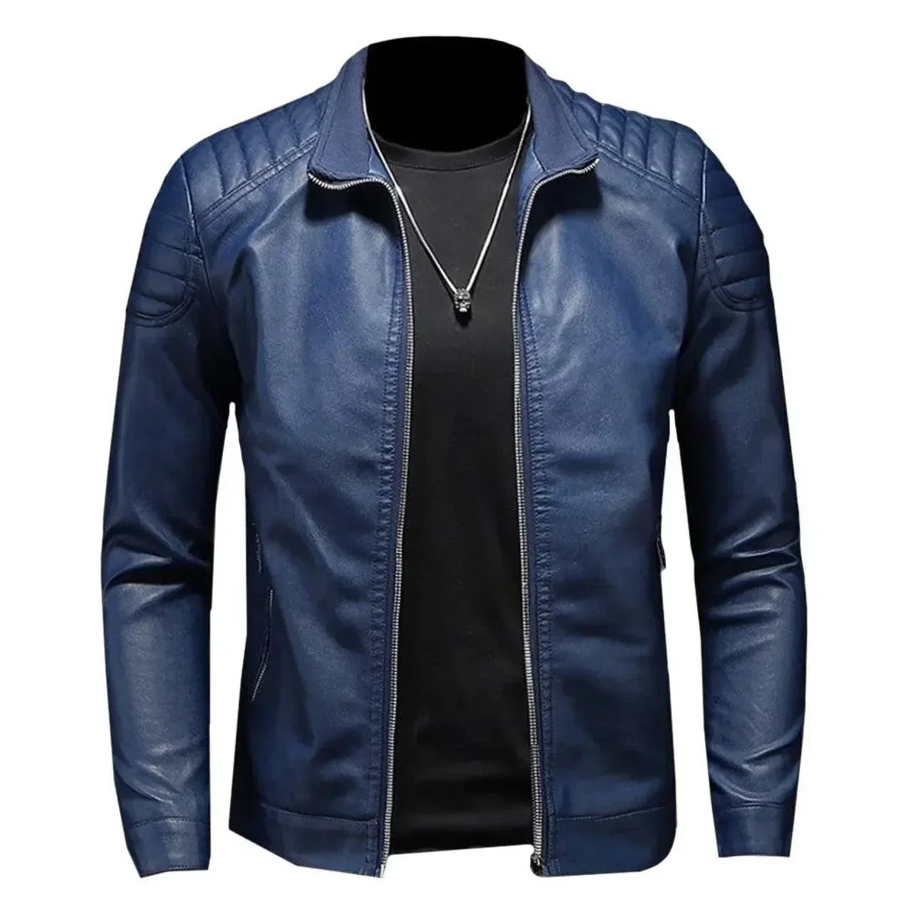 Maxime | PU Leather Biker Jacket