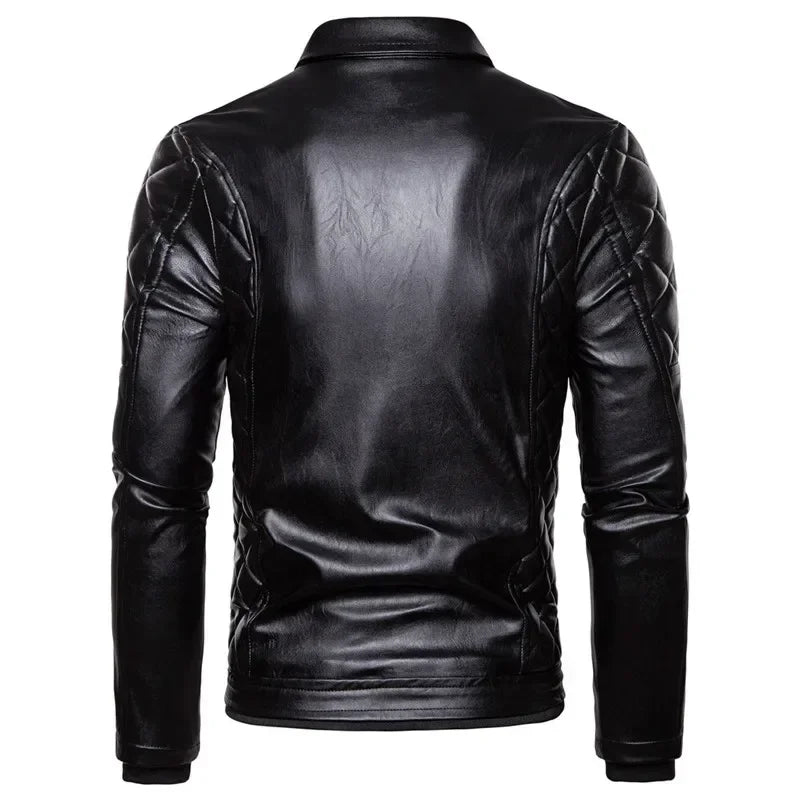 Thiago | PU Leather Fur Jacket