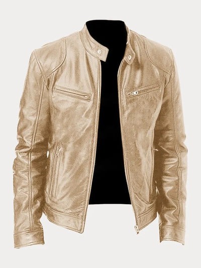 Maxson | PU Leather Casual Jacket