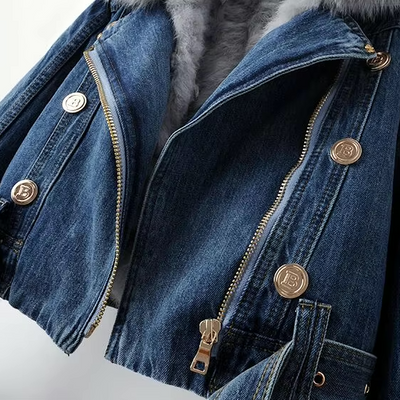 Zanea | Fashion Denim Jacket