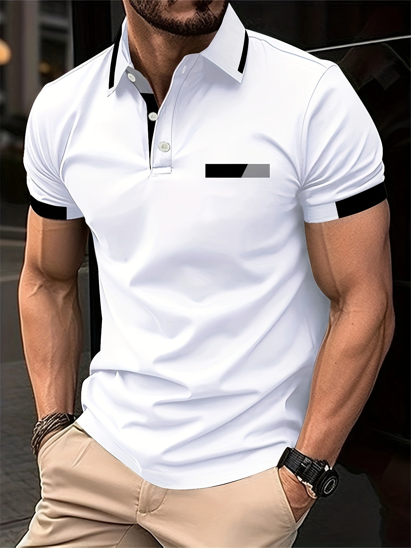 Calvin | Casual Short Sleeve Polo