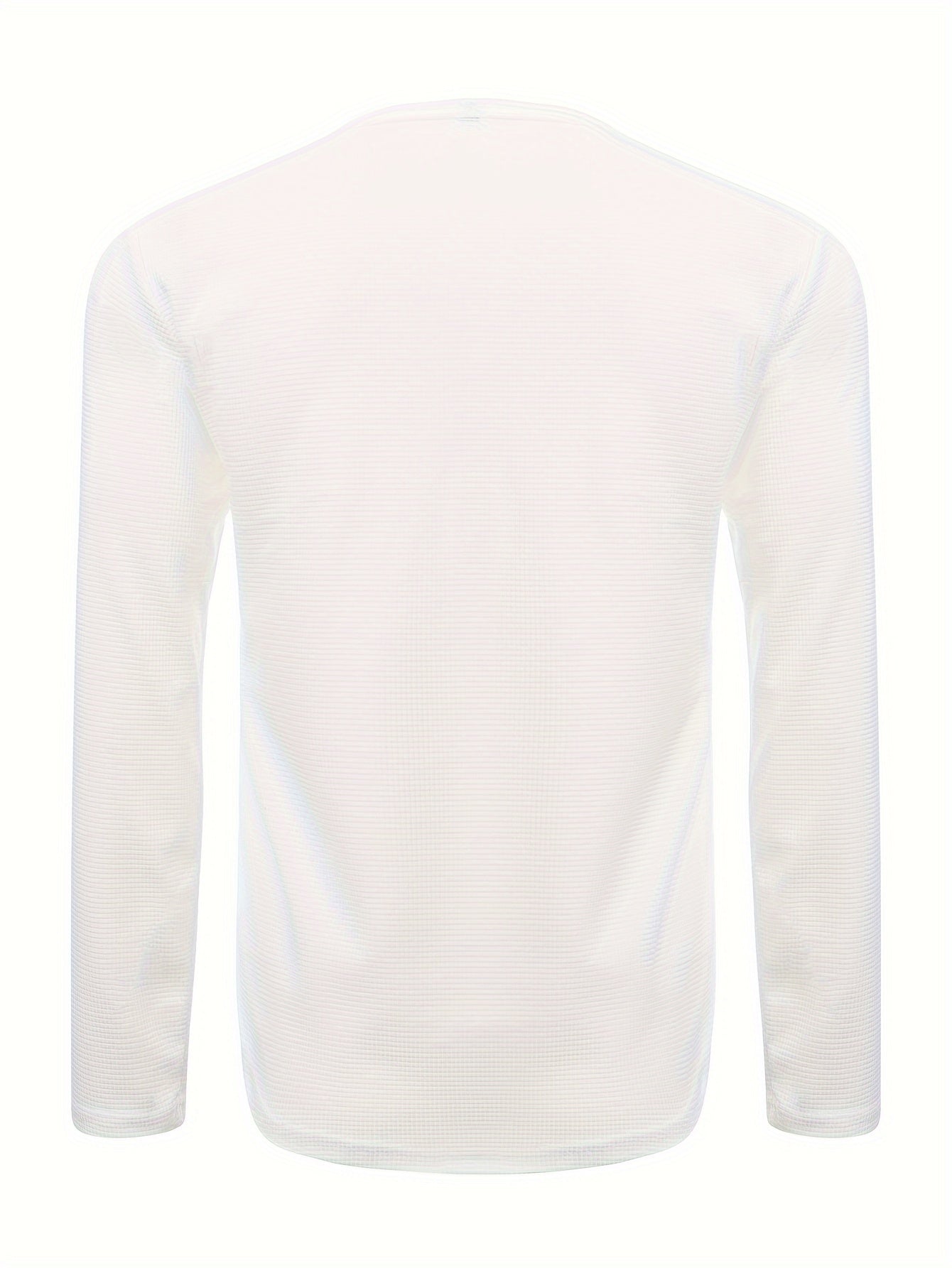 Tyler | Waffle V-Neck Long Sleeve