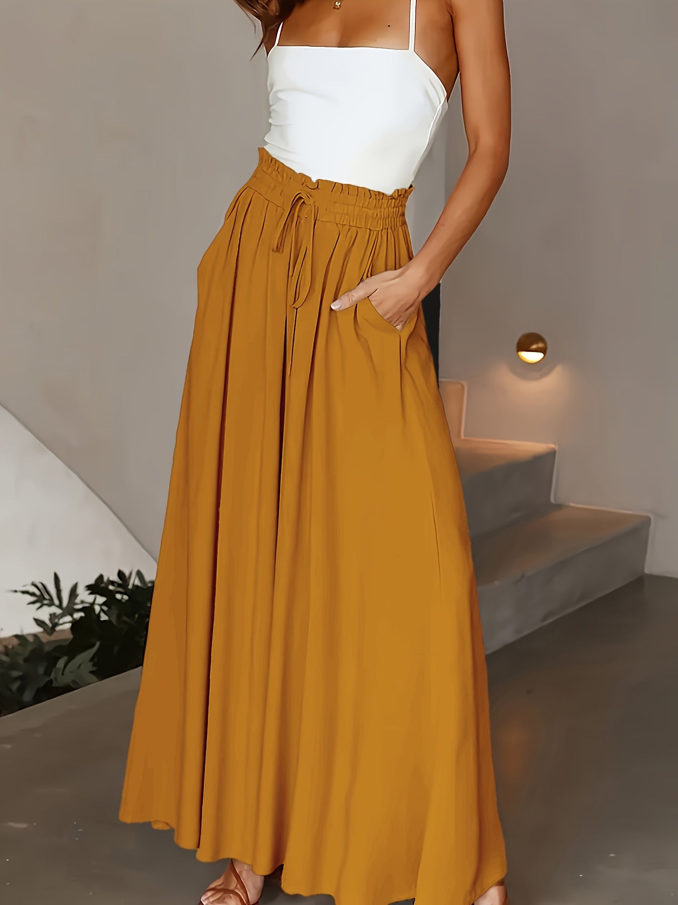 Barbara | Casual Wide Leg Pants