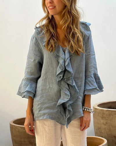 Aubrey | Stylish Ruffled Blouse