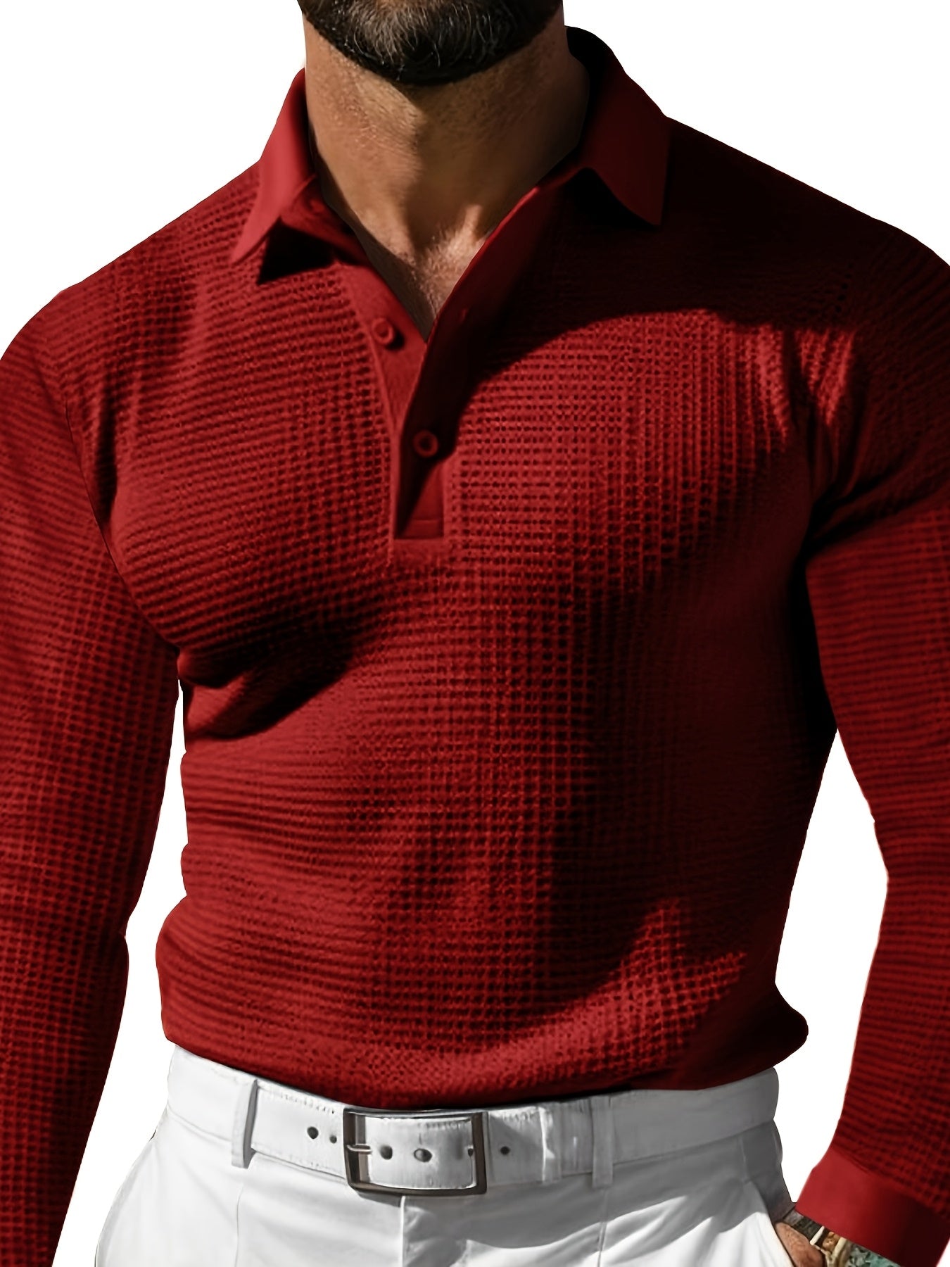 Dennis | Stylish Collared Long Sleeve