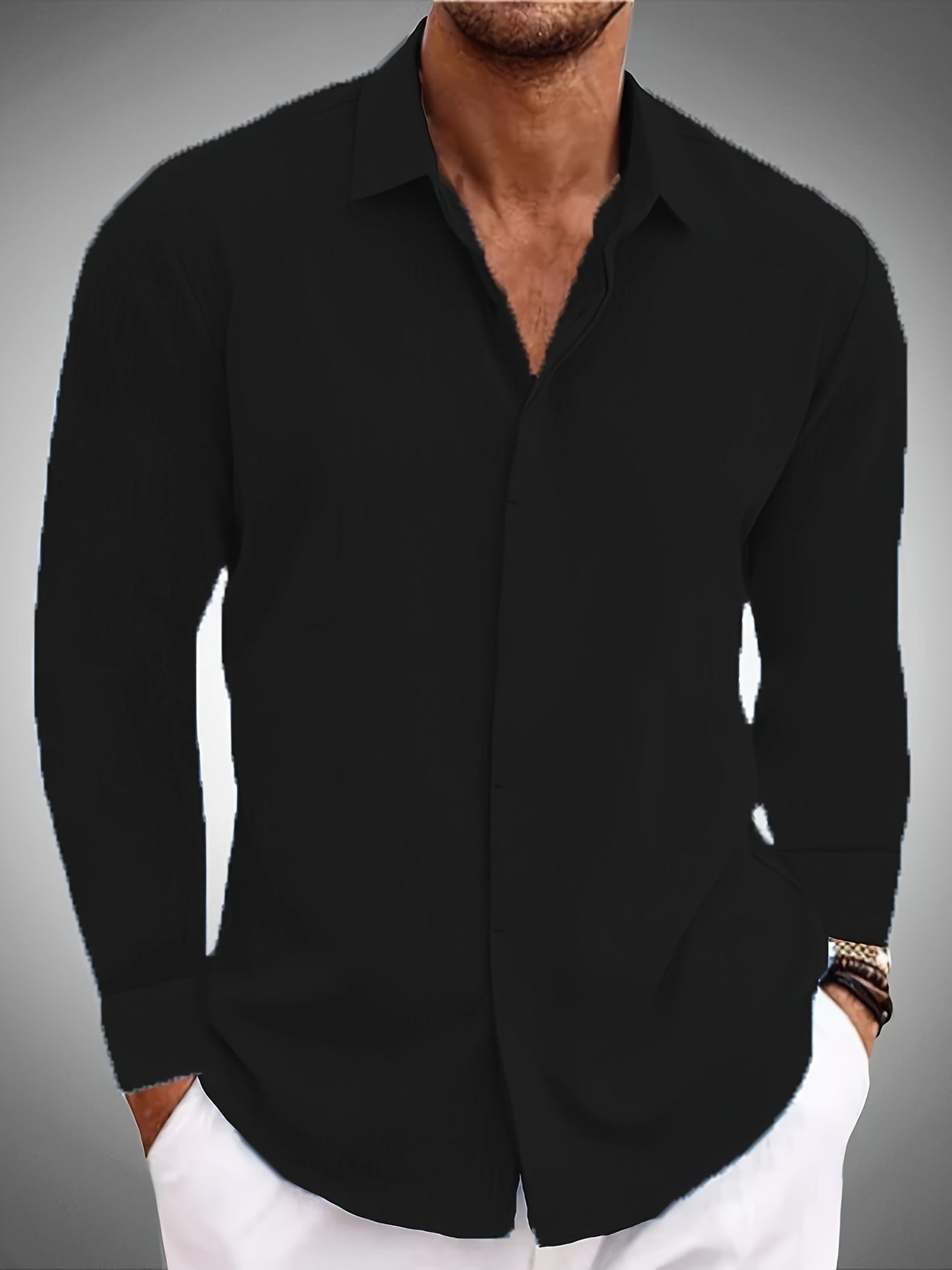 Everett | Elegant Long Sleeve Shirt