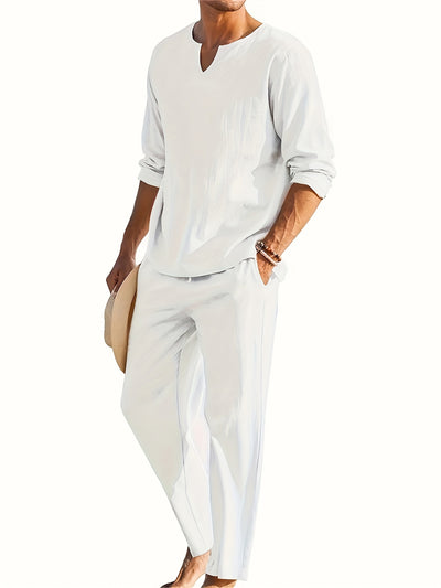 Brian |  V-Neck Casual Suit