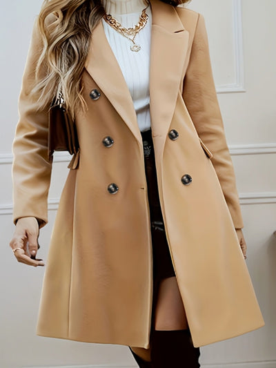 Adalyn | Chic Double-Breasted Coat