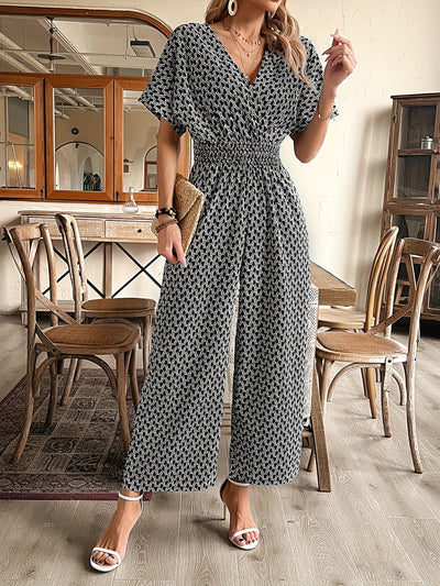 Grace | Printed Wide-Leg Jumpsuit