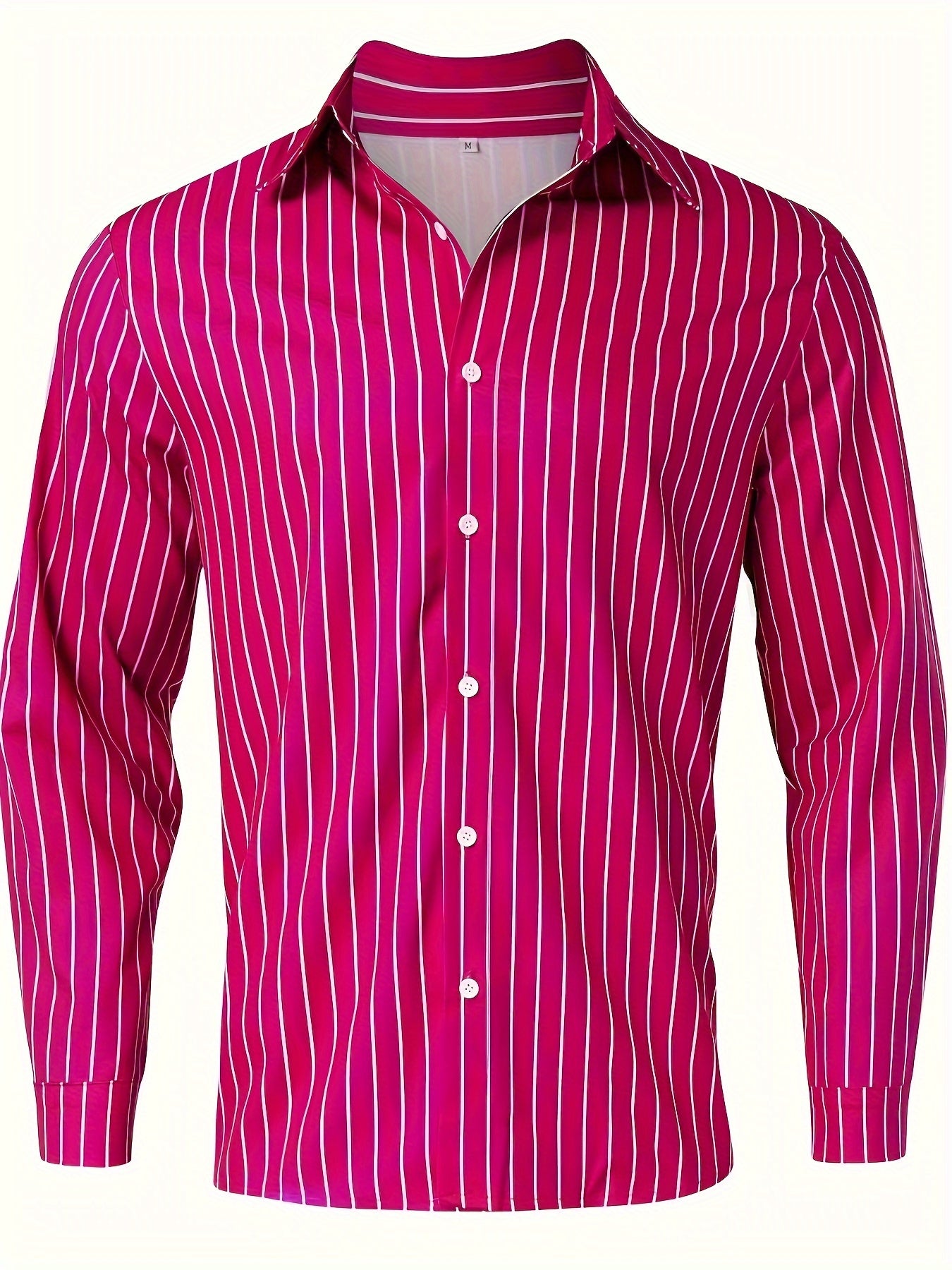 Elijah | Striped Button-Up Shirt