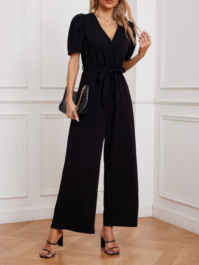 Nova | Elegant Belted Jumpsuit