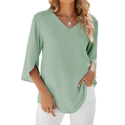 Camille | V-neck Blouse