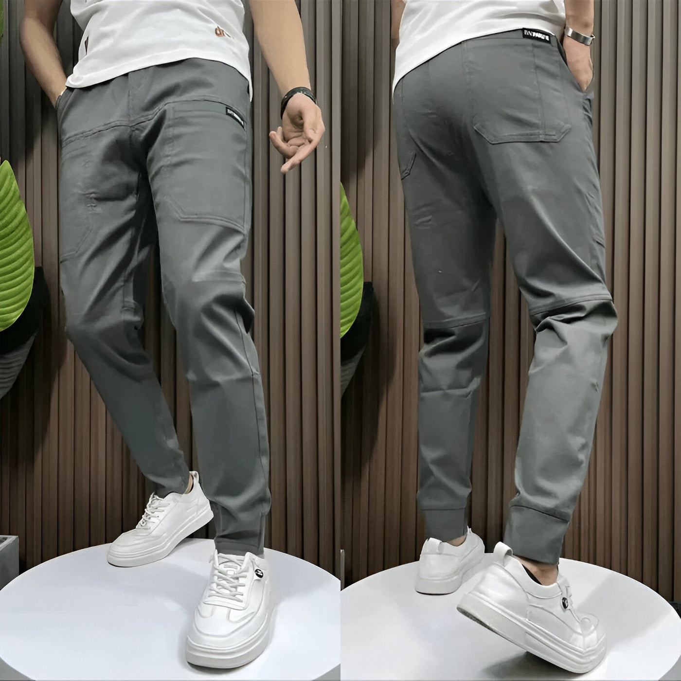 Miro | Premium Stretch Cargo Pants 1+1 FREE