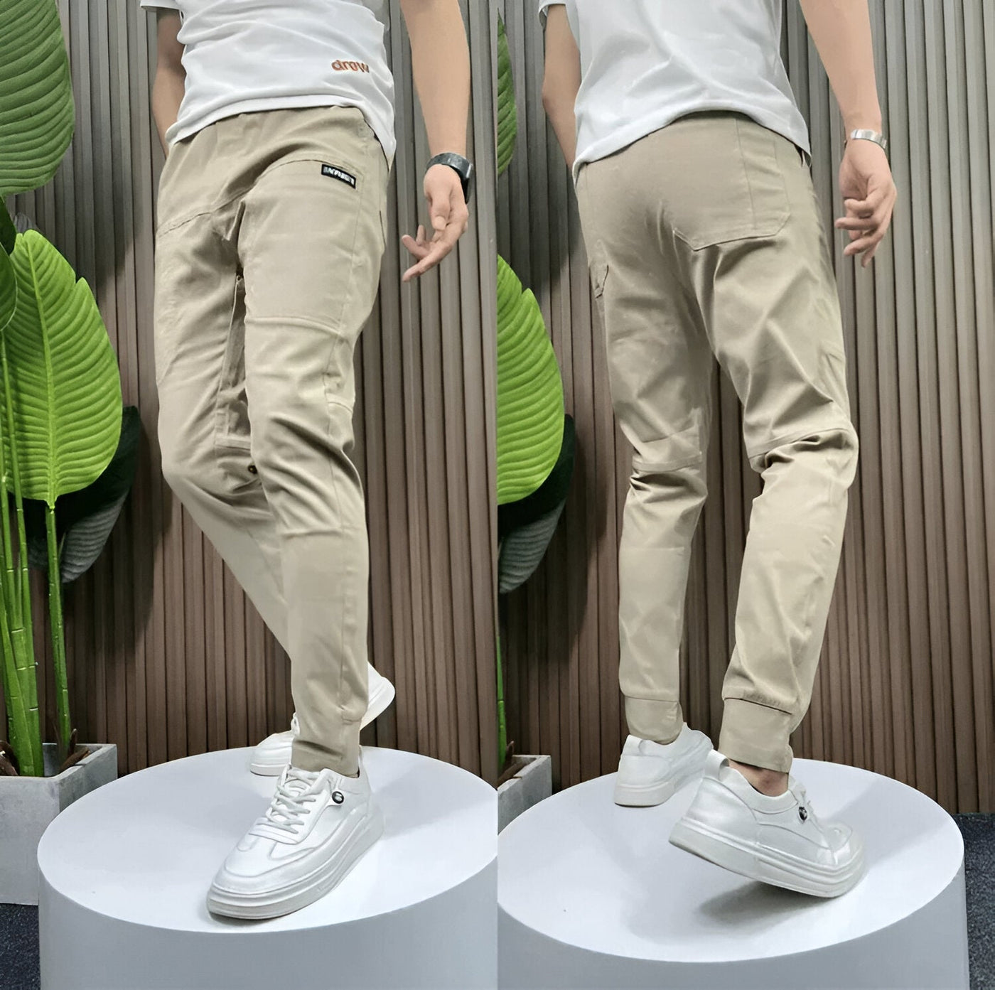 Miro | Premium Stretch Cargo Pants 1+1 FREE